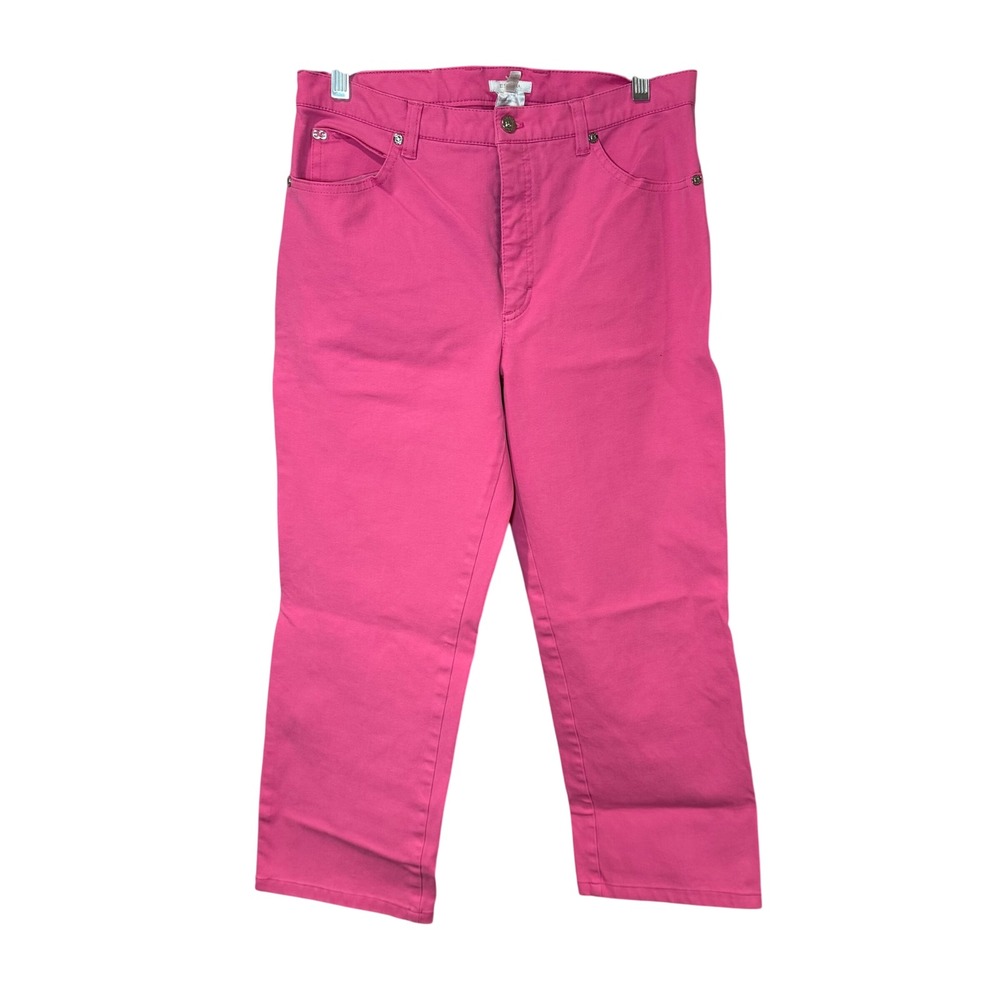 Escada Cropped Pants Pink Size 40 US 10-12